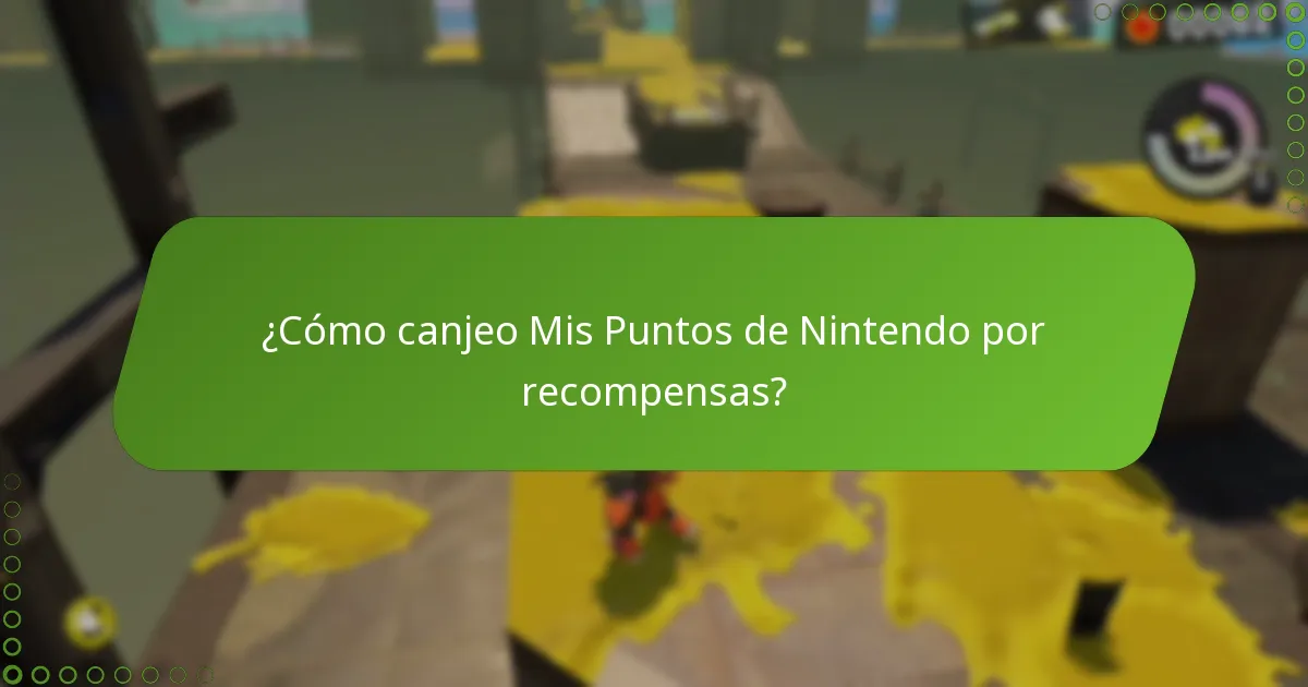 ¿Cómo puedo ganar Mis Puntos de Nintendo en Splatoon 3?