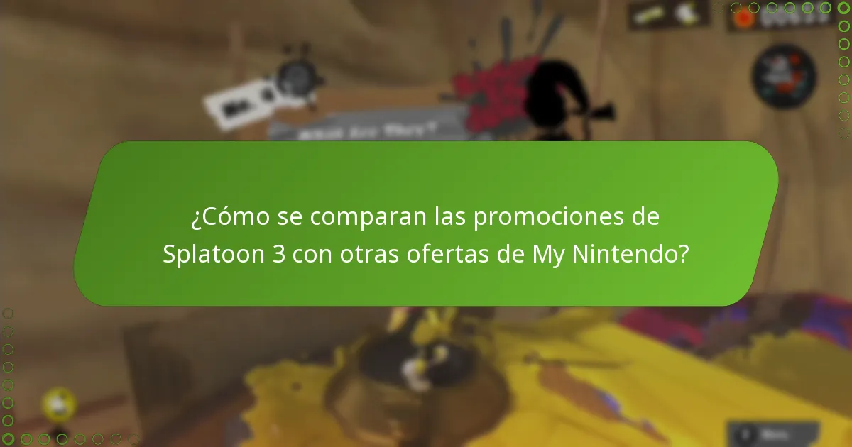 ¿Cómo canjeo las recompensas de My Nintendo para Splatoon 3?
