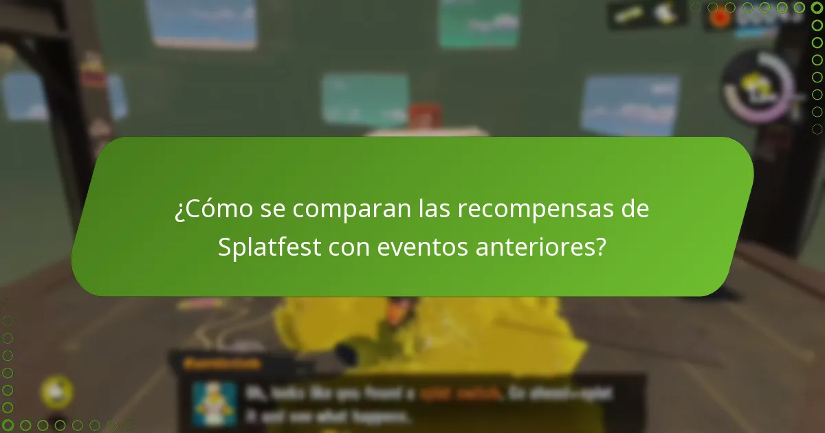 ¿Quién es elegible para las recompensas de Splatfest en Splatoon 3?