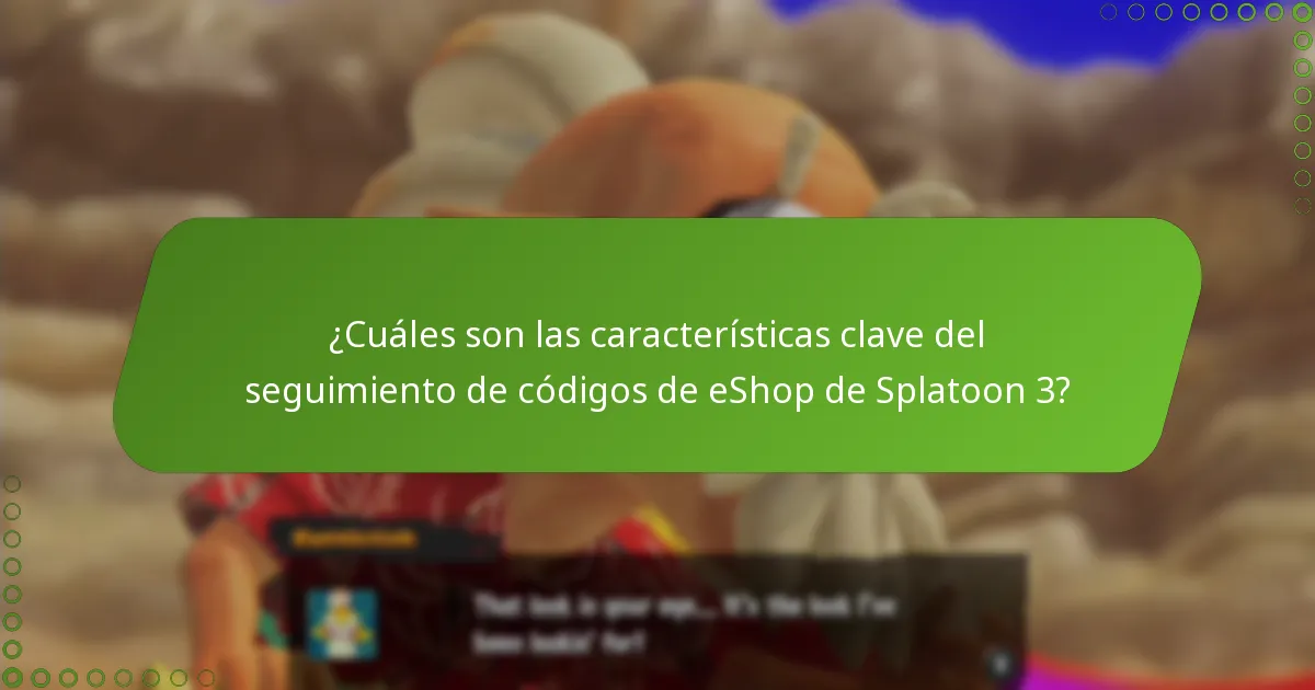 ¿Qué plataformas son compatibles con el seguimiento de códigos de eShop de Splatoon 3?