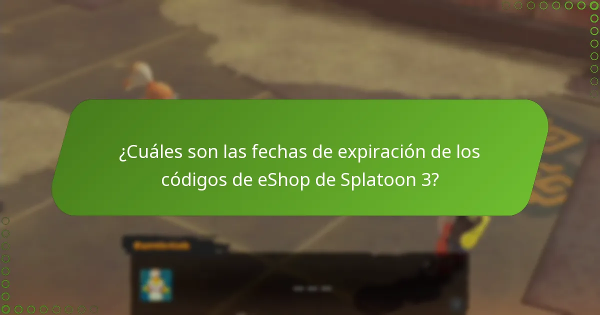 ¿Cómo se comparan las políticas de códigos de eShop de Splatoon 3 con otros juegos?