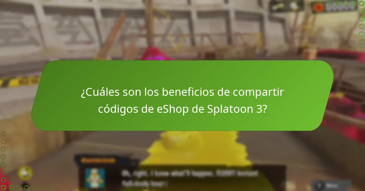 ¿Cómo canjear códigos de eShop de Splatoon 3?