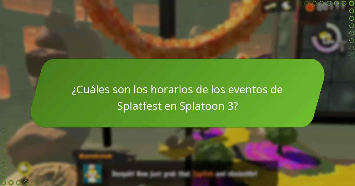 ¿Cómo pueden los jugadores establecer recordatorios para los eventos de Splatfest?
