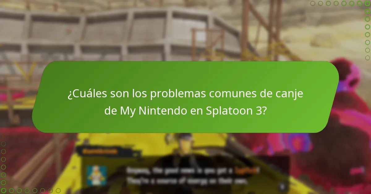 ¿Qué soluciones están disponibles para los problemas de canje de My Nintendo?