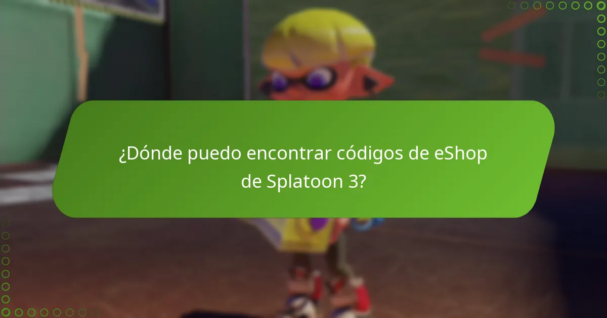¿Cuáles son los beneficios de rastrear códigos de eShop de Splatoon 3?