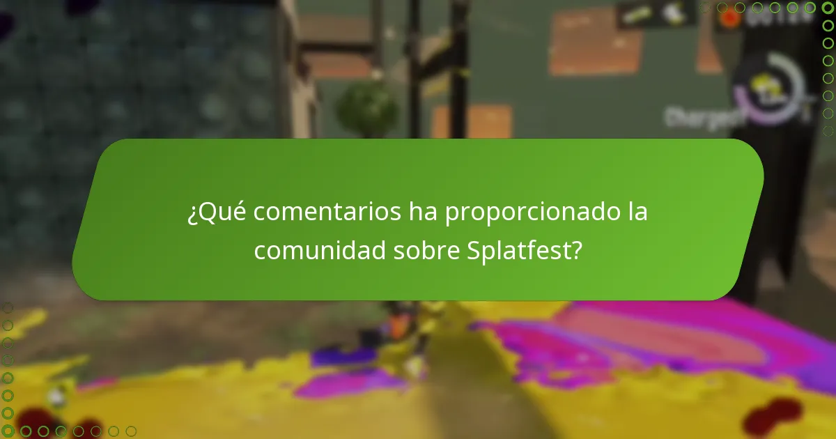 ¿Qué mejoras desean los jugadores para futuros eventos Splatfest?